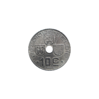 Preview 10 centimes, 1942 reverse