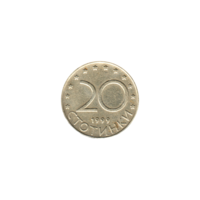 Preview 20 stotinki, 1999 reverse