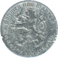 Preview 20 haléřů, 1941 obverse