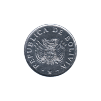 Preview 1 Boliviano, 1991 obverse