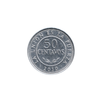 Preview 50 centavos, 2010 reverse