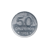 Preview 50 Cruzeiros, 1985 reverse