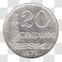 Preview 20 centavos, 1970 reverse