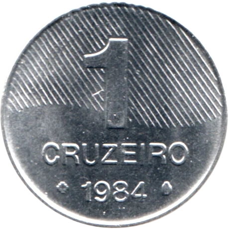 1 Cruzeiro, 1984 Reverse