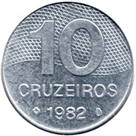 Preview 10 Cruzeiros, 1982 reverse