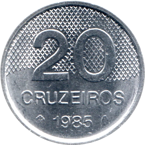 20 Cruzeiros, 1985 Reverse