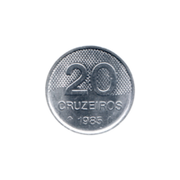 Preview 20 Cruzeiros, 1985 reverse