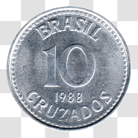 Preview 10 Cruzados, 1988 reverse