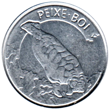 100 Cruzeiros, 1992 Obverse