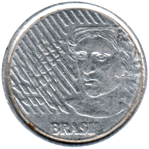 5 centavos, 1997 Obverse