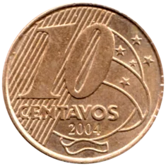 Preview 10 centavos, 2004 reverse