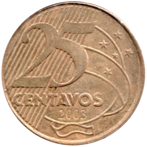 Preview 25 centavos, 2003 reverse