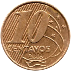 Preview 10 centavos, 2009 reverse