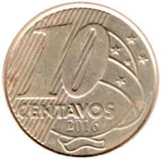 Preview 10 centavos, 2016 reverse