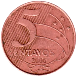 Preview 5 centavos, 2006 reverse
