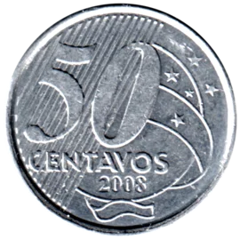 Preview 50 centavos, 2008 reverse