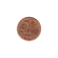 Preview 5 centavos, 2007 reverse