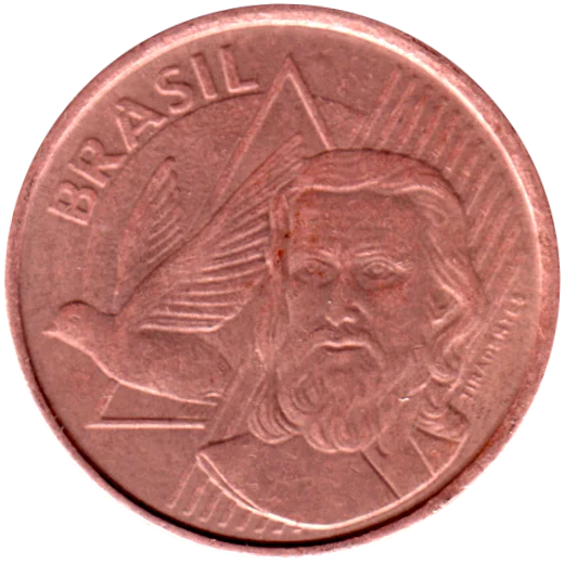 5 centavos, 2018 Obverse