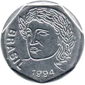 Preview 25 centavos, 1994 obverse