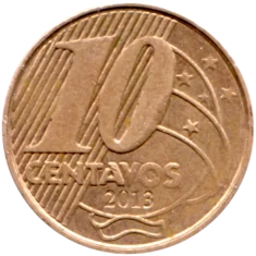 Preview 10 centavos, 2013 reverse
