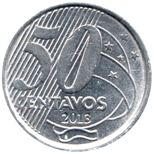 50 centavos, 2013 Reverse