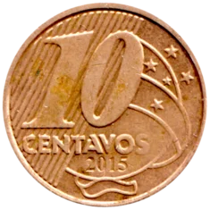 Preview 10 centavos, 2015 reverse