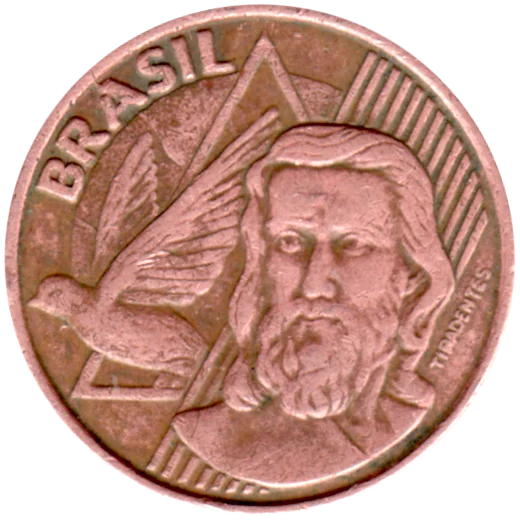5 centavos, 2001 Obverse