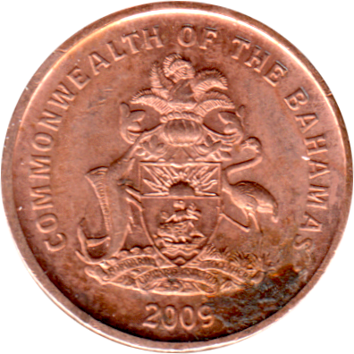 1 cent, 2009 Obverse