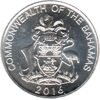 5 cents, 2016 Obverse