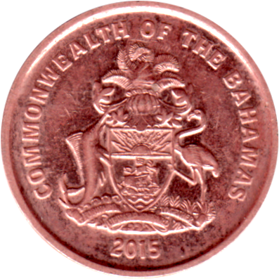 1 cent, 2015 Obverse