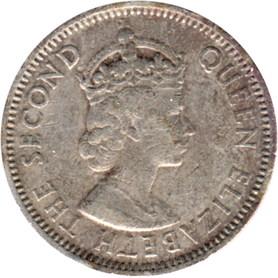 25 cents, 1965 Obverse