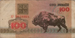 Preview 100 Rubles, 1992 reverse