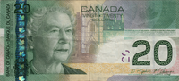 Preview 20 Dollars, 2010 obverse