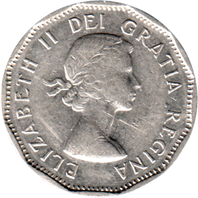 5 cents, 1959 Obverse