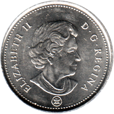 5 cents, 2007 Obverse