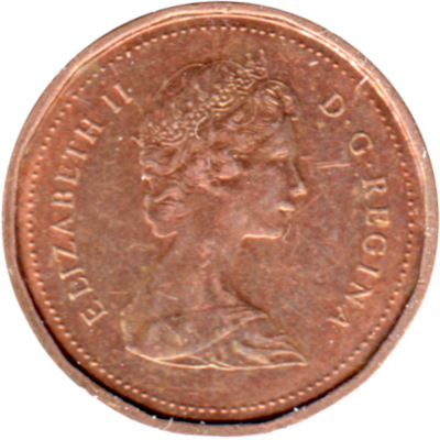 1 cent, 1983 Obverse