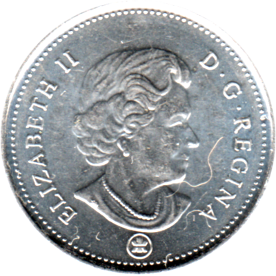 5 cents, 2011 Obverse