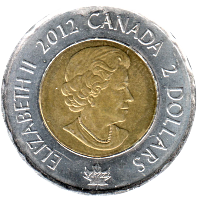 2 Dollars, 2012 Obverse