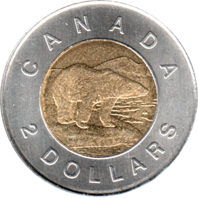 2 Dollars, 2010 Reverse