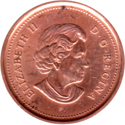 1 cent, 2003 Obverse