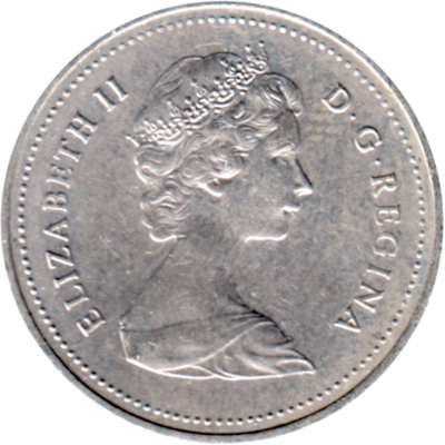 5 cents, 1986 Obverse