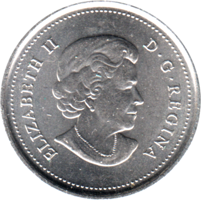 25 cents, 2011 Obverse