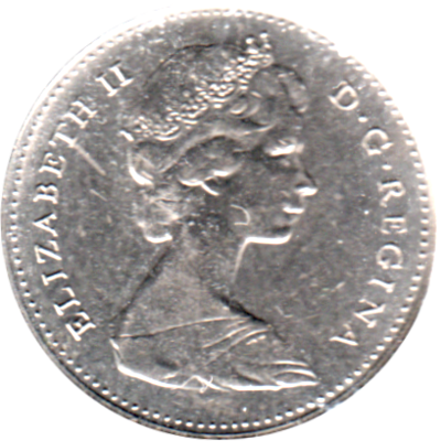 10 cents, 1973 Obverse