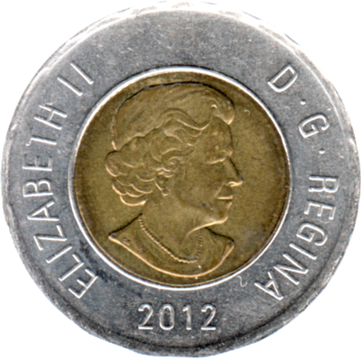 2 Dollars, 2012 Obverse
