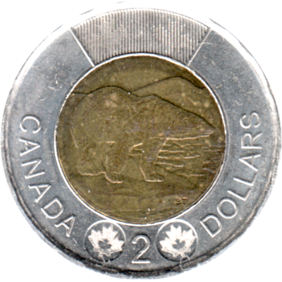 2 Dollars, 2012 Reverse