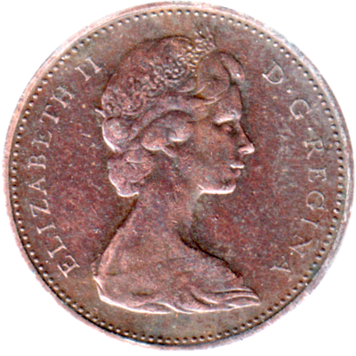 1 cent, 1972 Obverse