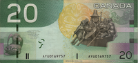 Preview 20 Dollars, 2004 reverse