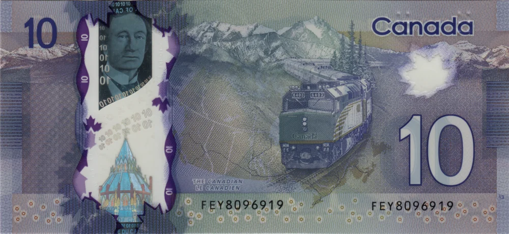 10 Dollars, 2013 Reverse