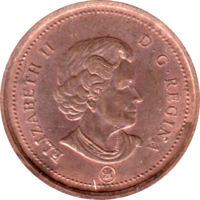1 cent, 2006 Obverse