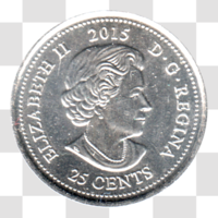 Preview 25 cents, 2015 obverse